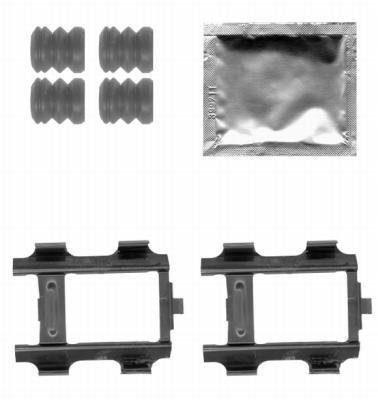 Kit d'accessoires, plaquette de frein à disque HELLA PAGID 8DZ 355 205-081