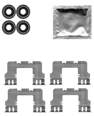 Kit d'accessoires, plaquette de frein à disque HELLA PAGID 8DZ 355 204-771