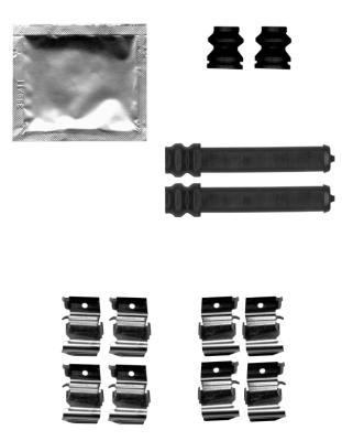 Kit d'accessoires, plaquette de frein à disque HELLA PAGID 8DZ 355 205-251