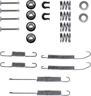 Kit d'accessoires, mâchoire de frein HELLA PAGID 8DZ 355 200-271