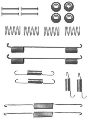 Kit d'accessoires, mâchoire de frein HELLA PAGID 8DZ 355 200-821