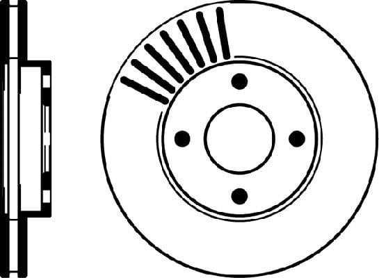 Disque de frein HELLA PAGID 8DD 355 103-371 Disque de frein HELLA PAGID 8DD 355 103-371