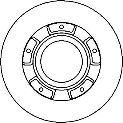 Jeu de 2 disques de frein HELLA PAGID 8DD 355 113-811