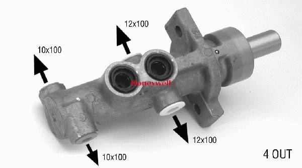 Maître-cylindre de frein BENDIX 132895B