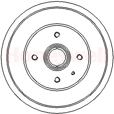 Tambour de frein BENDIX 329023B