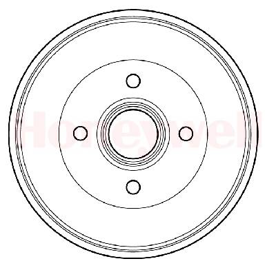 Tambour de frein BENDIX ref. 329110B