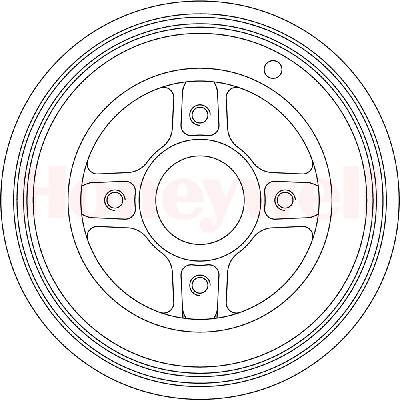 Tambour de frein BENDIX 329114B