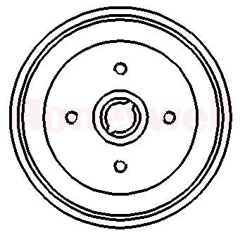 Tambour de frein BENDIX 329206B