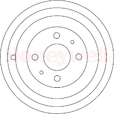 Tambour de frein BENDIX 329211B