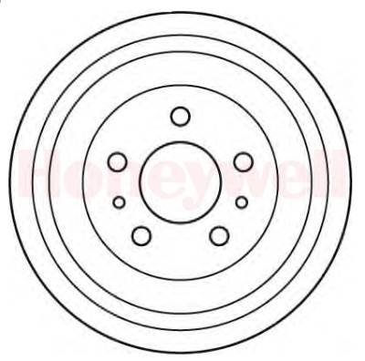 Tambour de frein BENDIX ref. 329223B