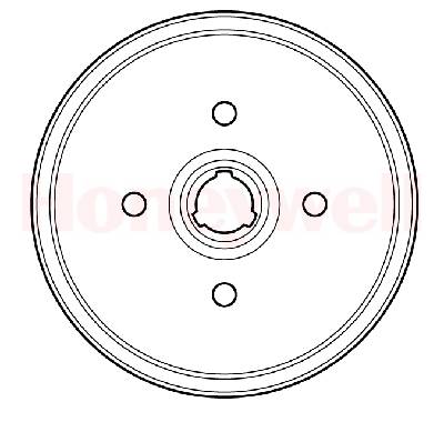 Tambour de frein BENDIX 329705B