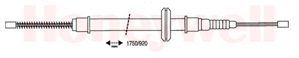 Câble de frein à main (Câble de frein à main) BENDIX ref. 431116B