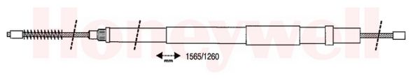 Cable de freno de mano BENDIX ref. 432921B