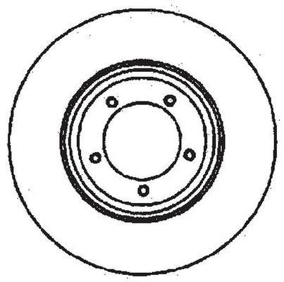 Disques de frein BENDIX ref. 561121B
