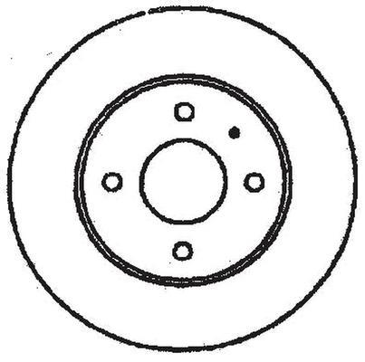 Disques de frein BENDIX ref. 561128B