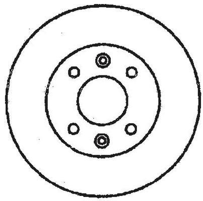 Disques de frein BENDIX ref. 561145B
