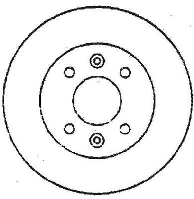 Disques de frein BENDIX 561345B