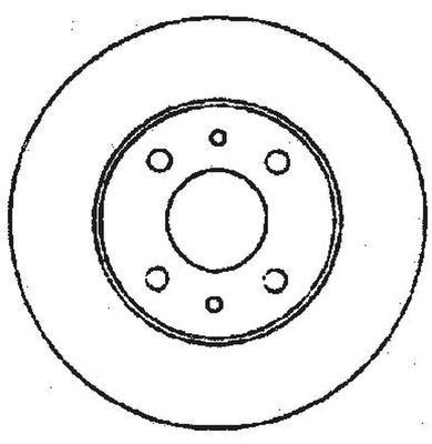 Disques de frein BENDIX ref. 561387B