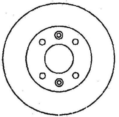 Disques de frein BENDIX ref. 561411B