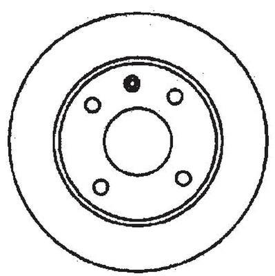 Disques de frein BENDIX ref. 561448B