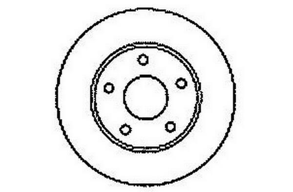 Disques de frein BENDIX ref. 561549B