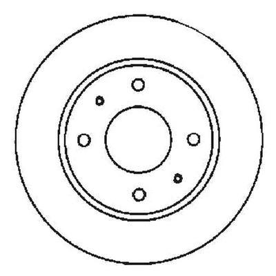 Disques de frein BENDIX ref. 561592B