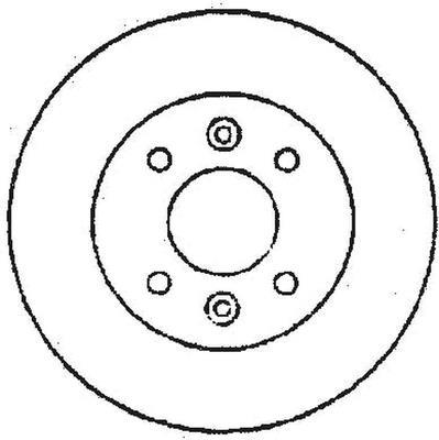 Disques de frein BENDIX ref. 561594B