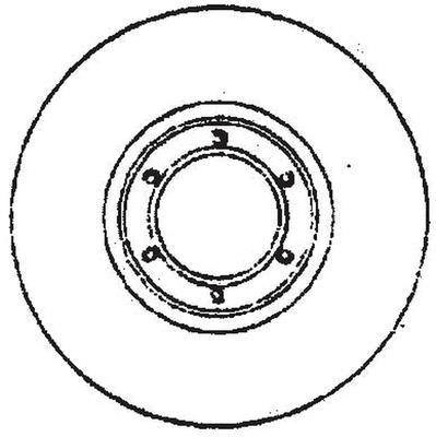 Disques de frein BENDIX 561618B