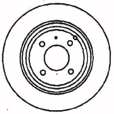 Disques de frein BENDIX 561681B