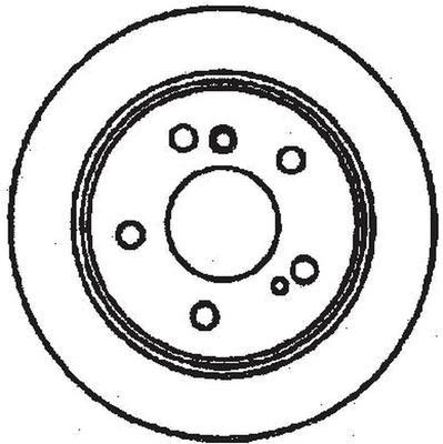 Disques de frein BENDIX 561698B