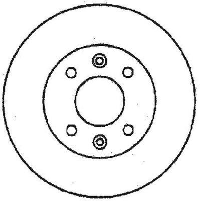 Disques de frein BENDIX ref. 561733B