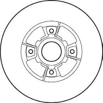 Disques de frein BENDIX ref. 561868B