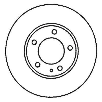 Disques de frein BENDIX ref. 561967B
