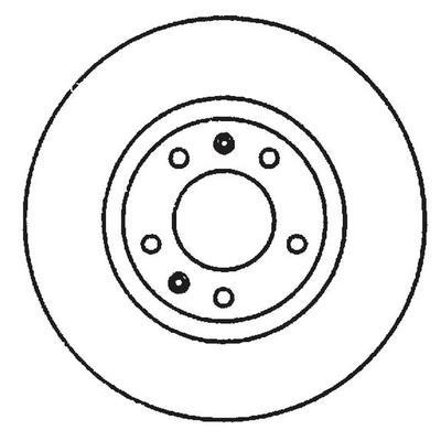 Disques de frein BENDIX ref. 561992B