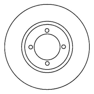Disques de frein BENDIX ref. 562038B
