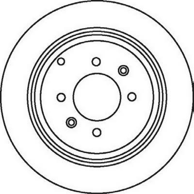 Disques de frein BENDIX ref. 562042B