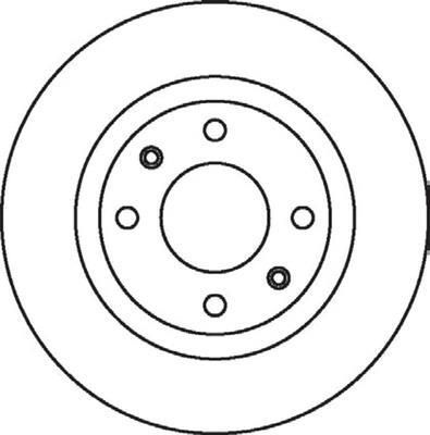 Disques de frein BENDIX ref. 562044B