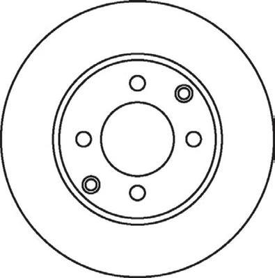 Disques de frein BENDIX ref. 562055B