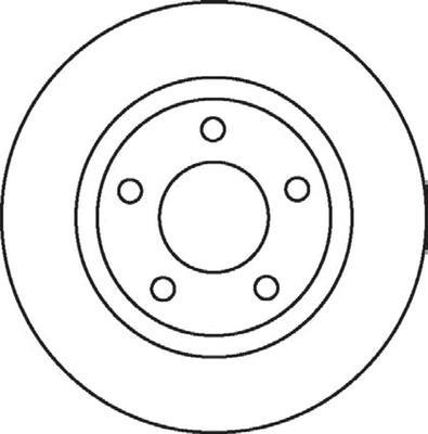 Disques de frein BENDIX ref. 562060B
