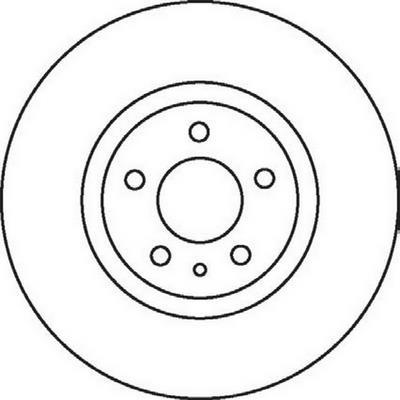 Disques de frein BENDIX ref. 562061B