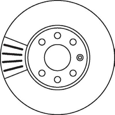Disques de frein BENDIX ref. 562069B