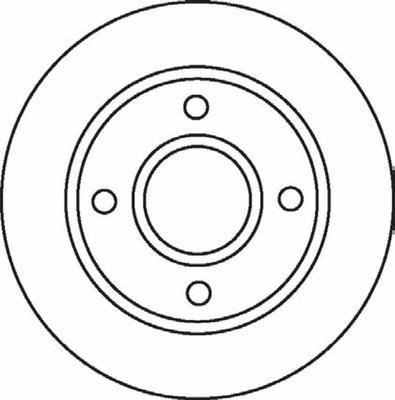 Disques de frein BENDIX ref. 562078B