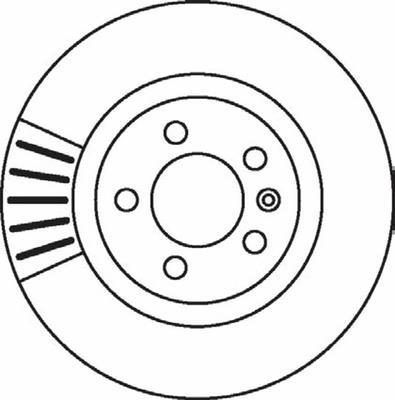 Disques de frein BENDIX ref. 562080B