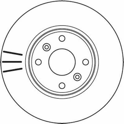 Disques de frein BENDIX ref. 562103B