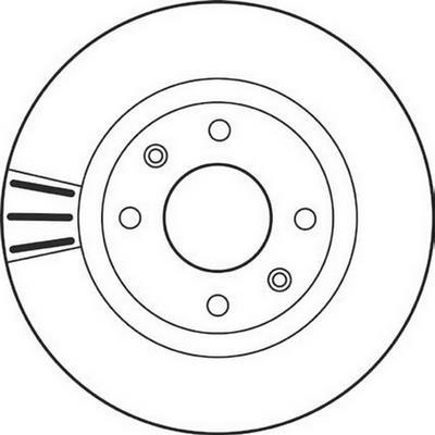 Disques de frein BENDIX ref. 562128B