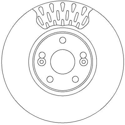 Disques de frein BENDIX 562150B