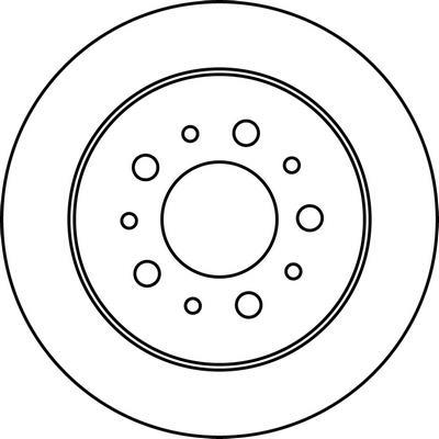 Disques de frein BENDIX ref. 562215B