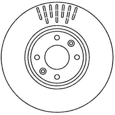 Disques de frein BENDIX ref. 562267B