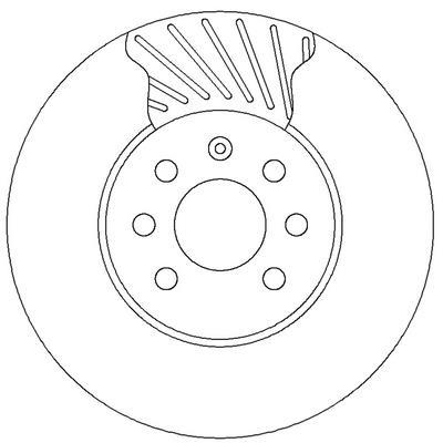 Disques de frein BENDIX 562315B