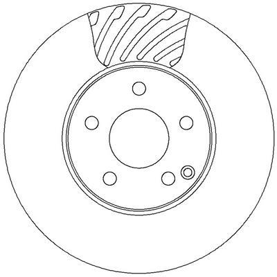 Disques de frein BENDIX 562333B